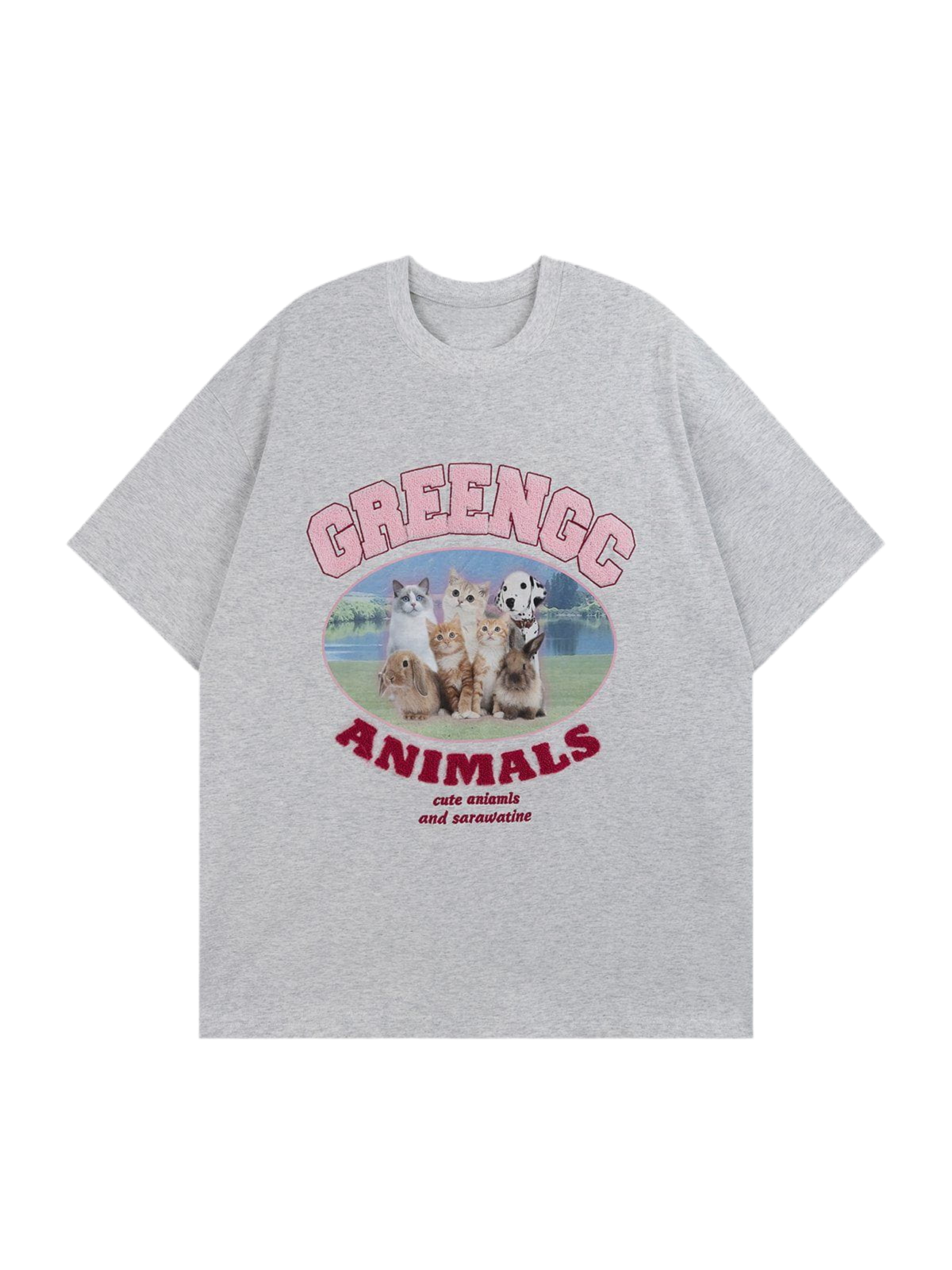 NB Cute Animal Graphic Top