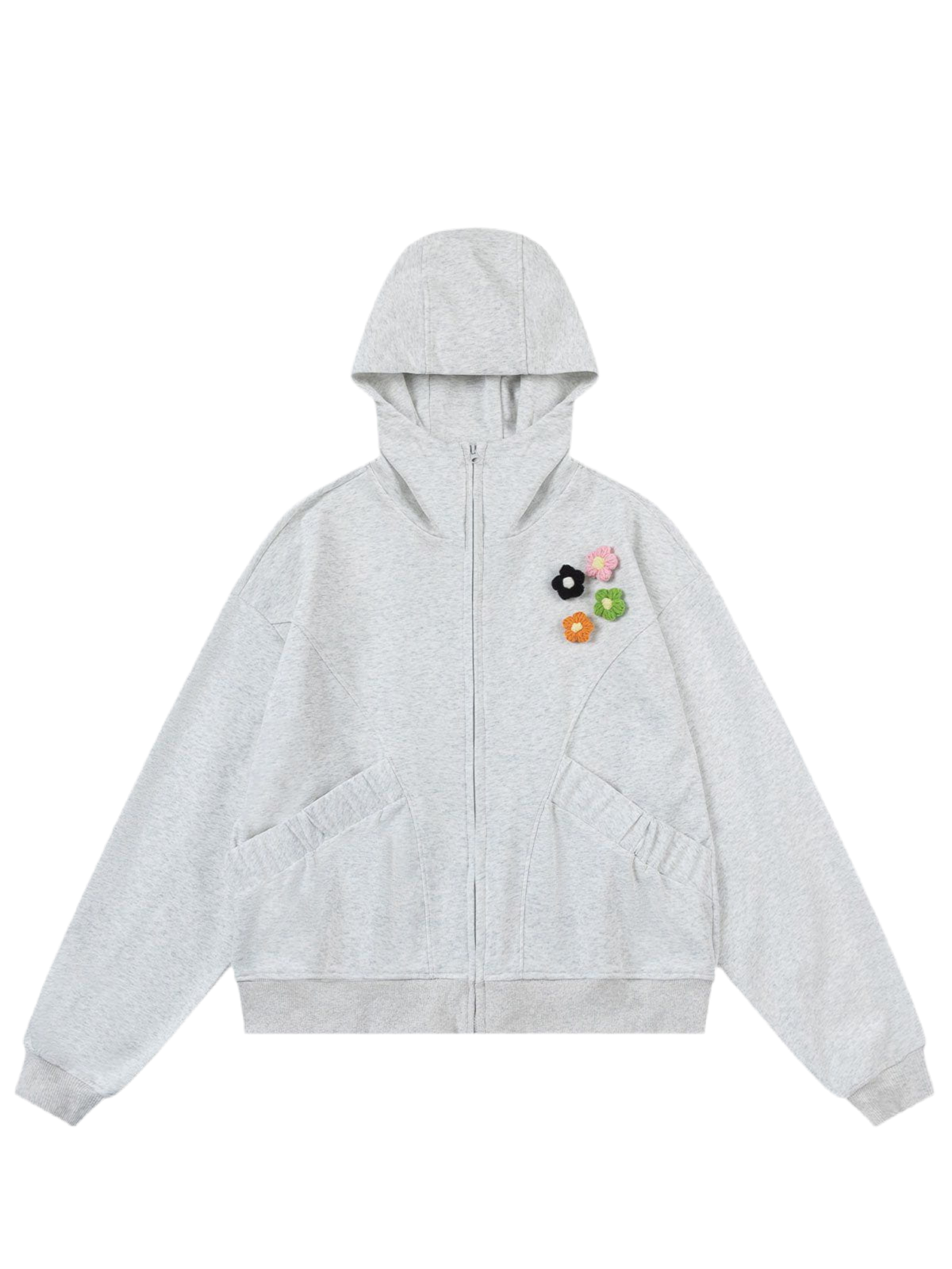 NB Detachable Flower Hoodie