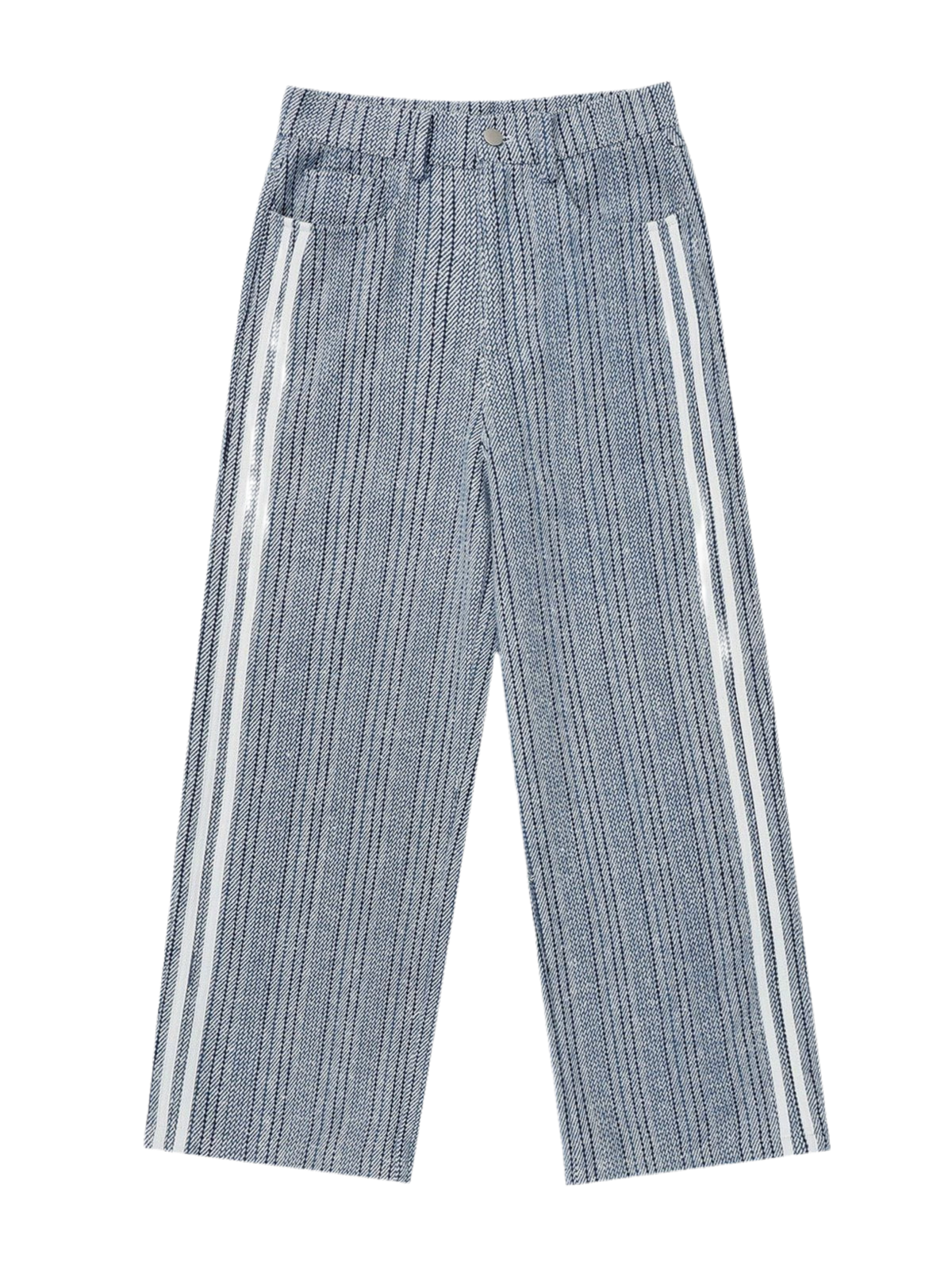 NB Stripe Patchwork Pants