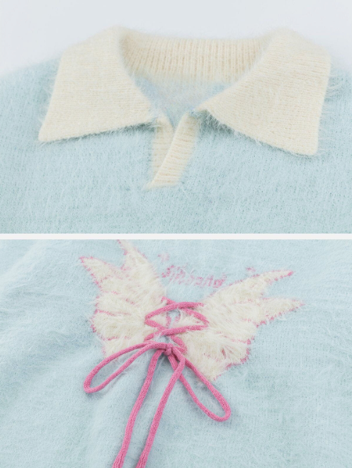 NB Butterfly Pattern Sweater