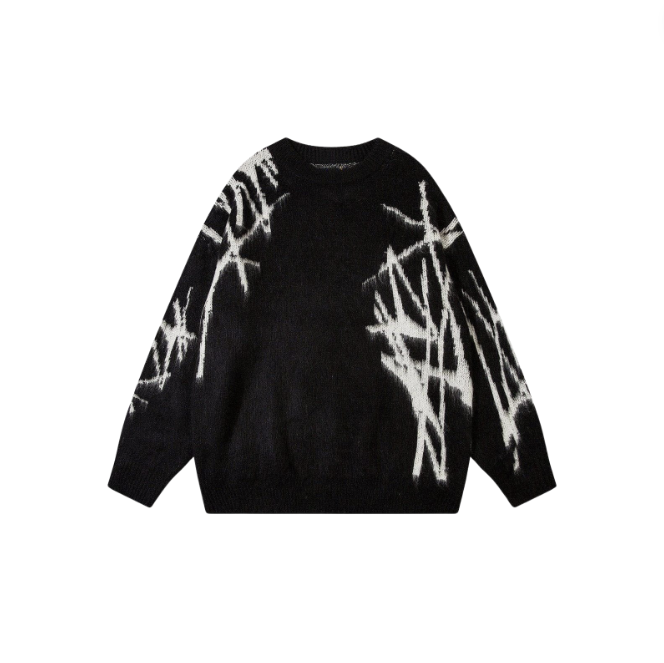 NB Irregular Graffiti Sweater