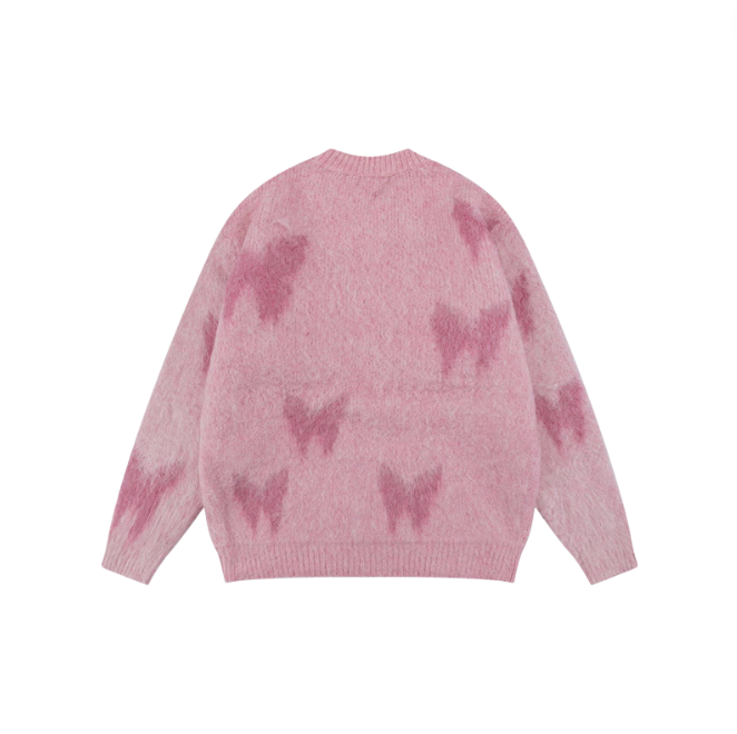 NB Butterfly Jacquard Sweater