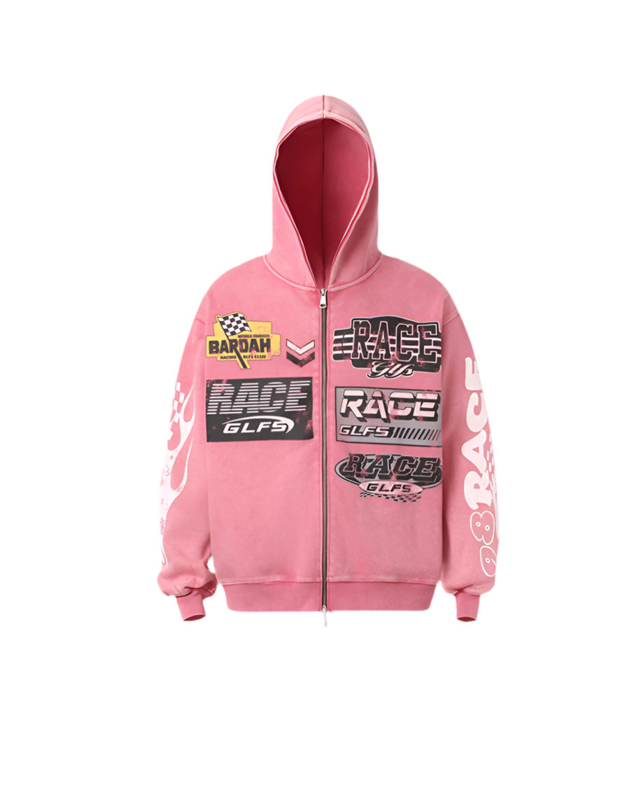 NB Racing Graphic Full-Zip Hoodie