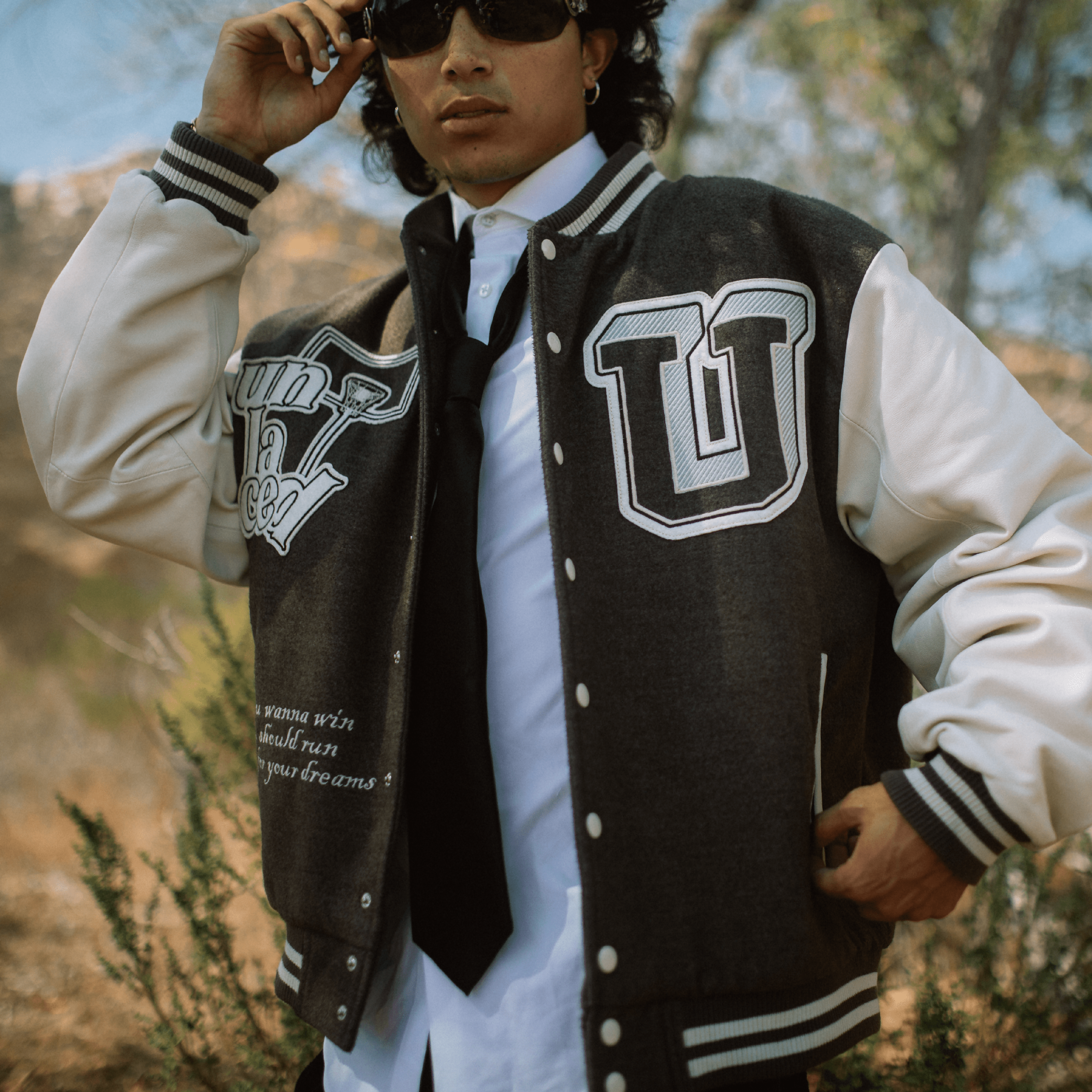 Unlaced "Big U" Varsity Jacket