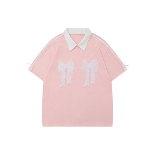 NB Embroidery Bow Polo T-Shirt